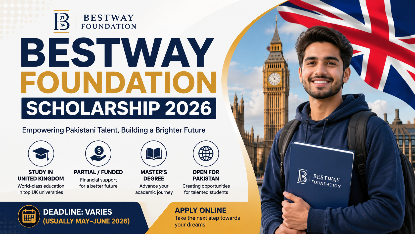 Read more about the article Bestway Foundation Scholarship 2026: Apply Now Before Deadline Closes