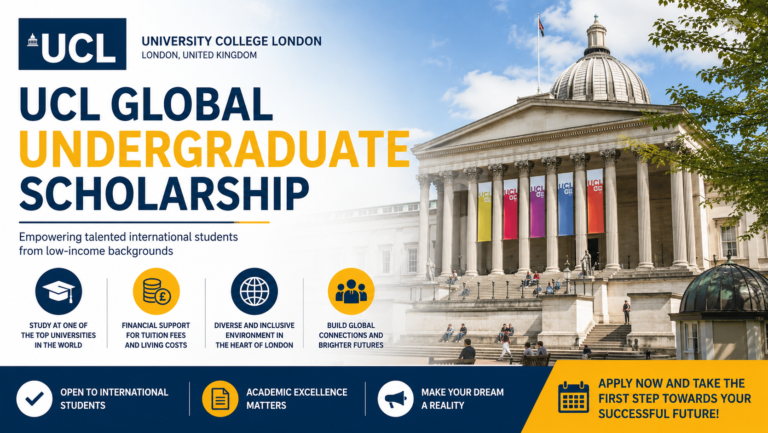 UCL Global Undergraduate Scholarship
