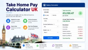 Read more about the article Take Home Pay Calculator UK – Calculate Your Net Salary After Tax