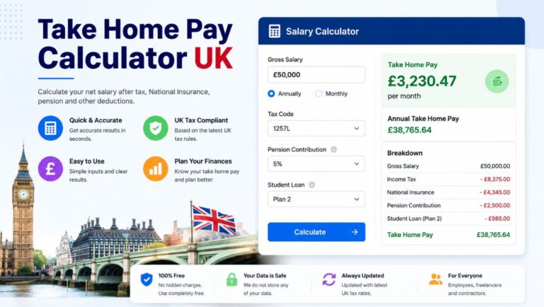 Take Home Pay Calculator UK