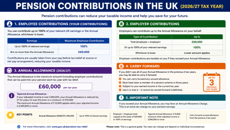 Pension Contributions UK