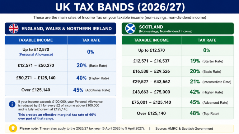 UK Tax Bands